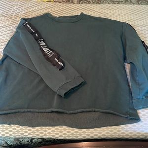 Dark Green Zara Crewneck